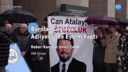 Barolar Çağlayan Adliyesi’nde eylem yaptı 