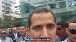 Juan Guaido VOA Türkçe'nin Sorusunu Yanıtladı