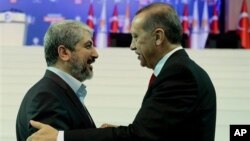 Başbakan Erdoğan, Hamas lideri Halid Meşal ile